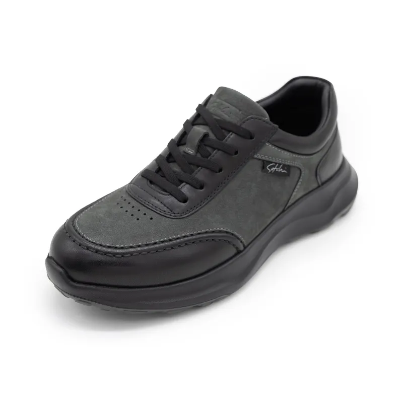 Satchi Wear Resistant Low Top Casual Shoes Men's Black-1