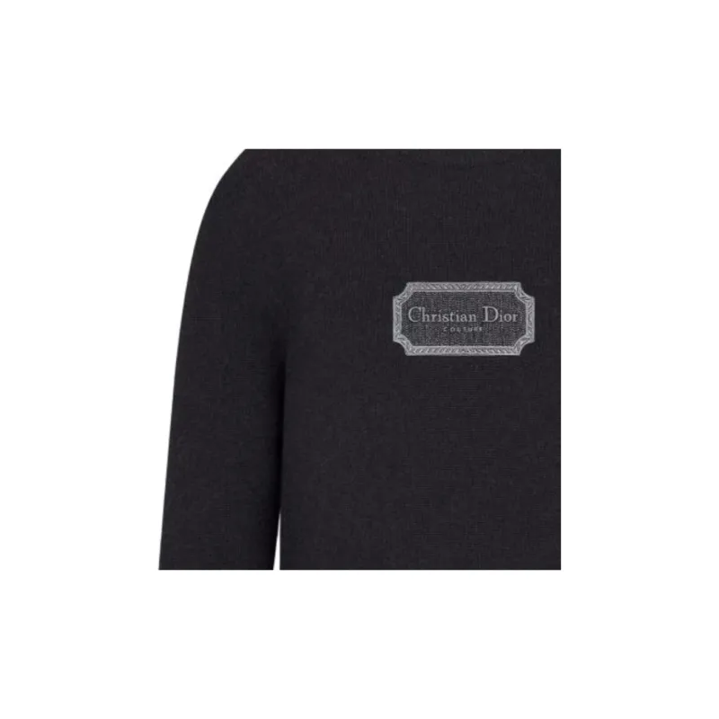 DIOR Cashmere Sweaters Men Black-3