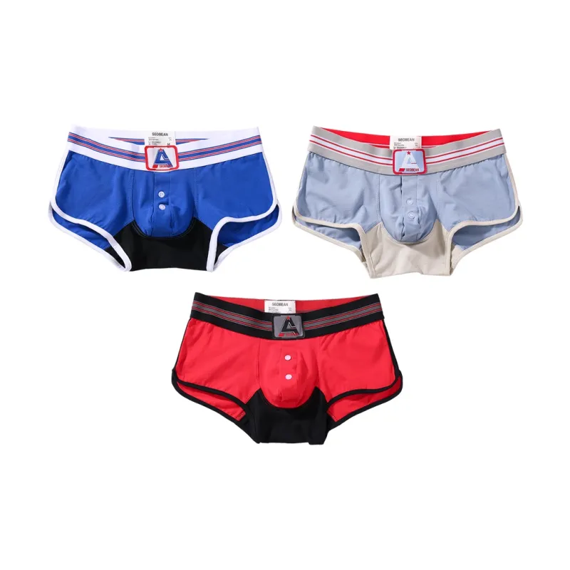 SEOBEAN Underpants Men's 3 Pack-6