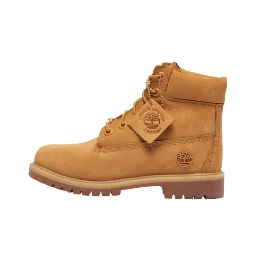 Timberland 6' Heritage Premium Waterproof Boot Wheat Nubuck