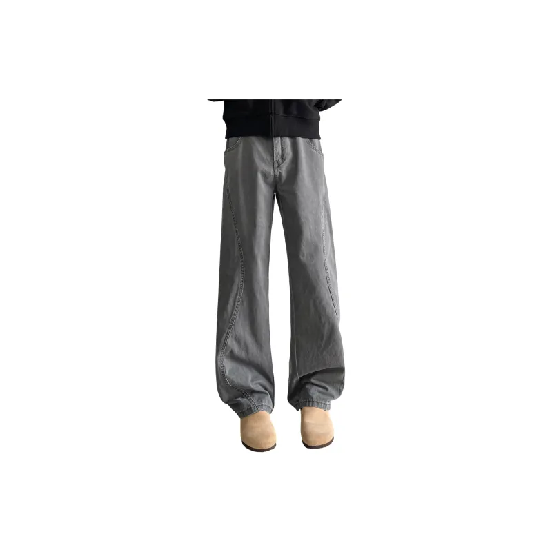 WELTER EXPERIMENT Jeans Unisex Gray-5