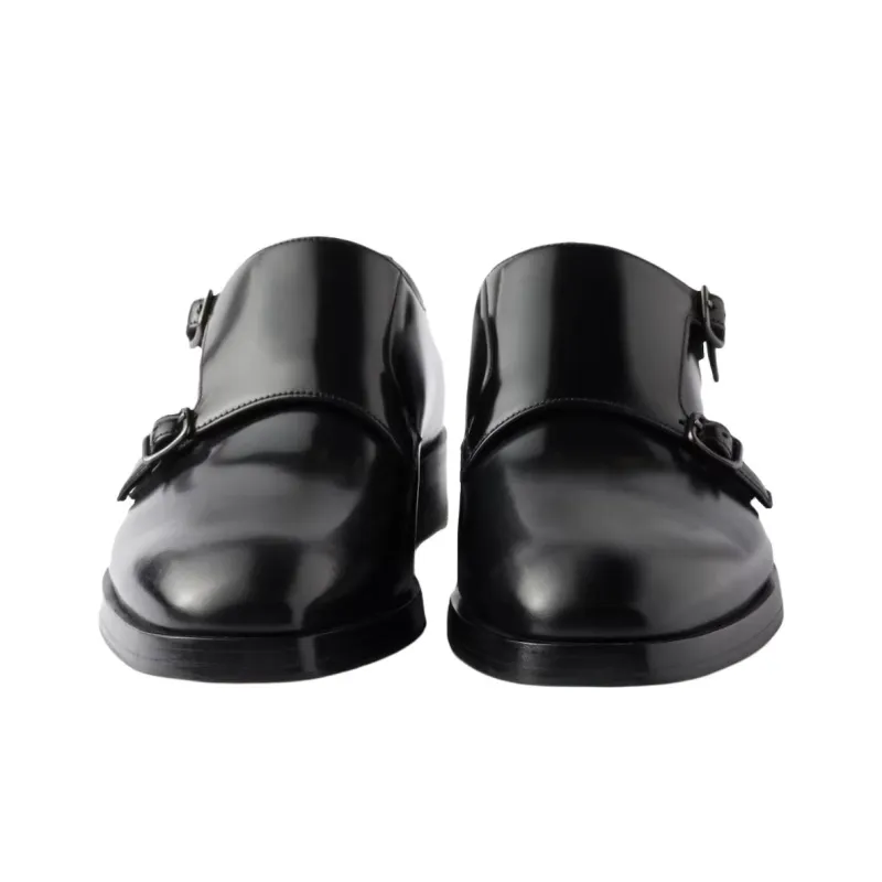 PRADA Double Dress Shoes Men's Black-3