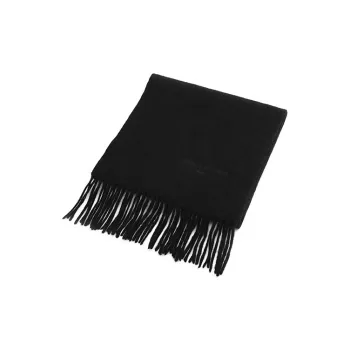 Être Par Lee Sheep Wool Knit Scarves Unisex Black