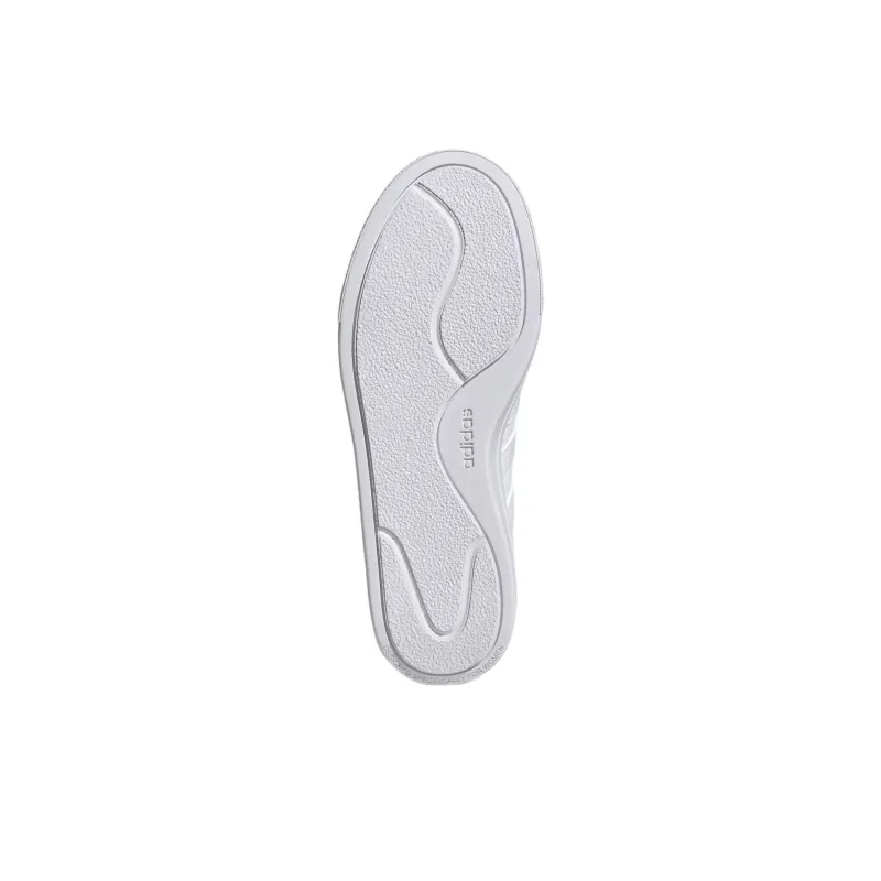 Adidas GRAND COURT PLATFORM Anti Slip Wear Resistant Low Top Skateboard Shoes Women's White-5