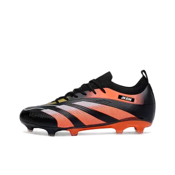 JKEM FG Rubber Long Studs Artificial Ground Wear Resistant Coverage Impact Resistant Soccer Shoes Unisex