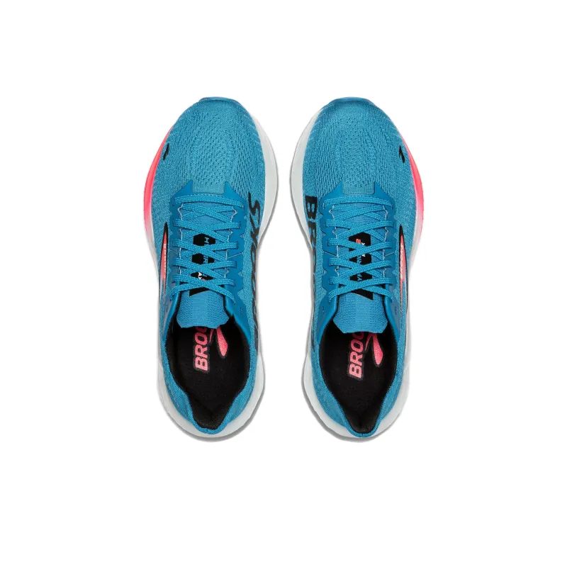 Brooks Anti Slip Wear Resistant Low Top Casual Running Shoes Women's Blue-4