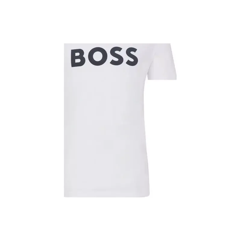 Boss HUGO BOSS Logo Printed Crewneck T Shirt-5