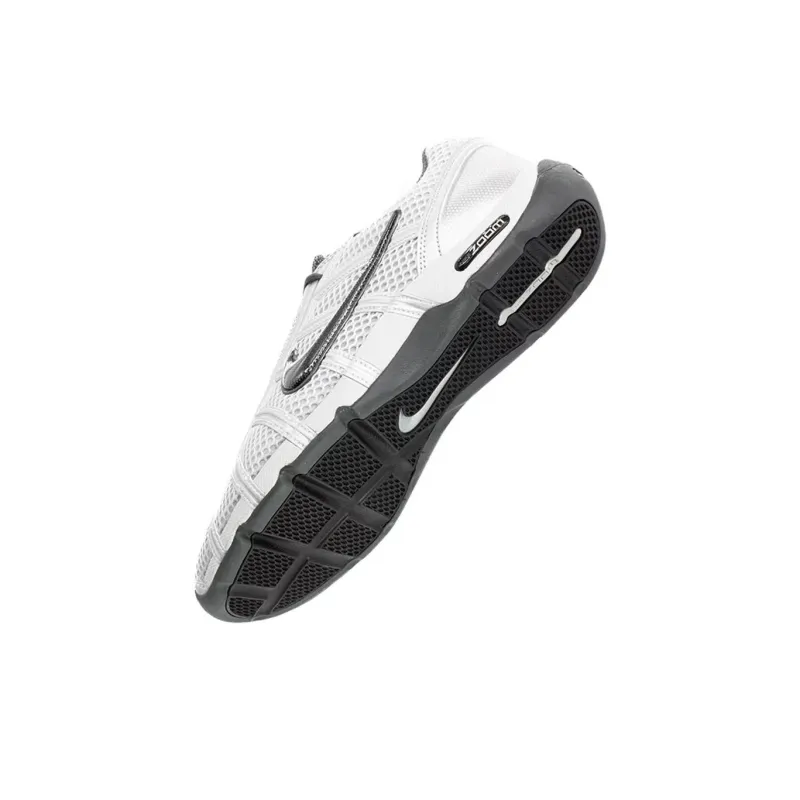 Nike Anti Slip Wear Resistant Low Top Training Shoes Men's White Gray-4