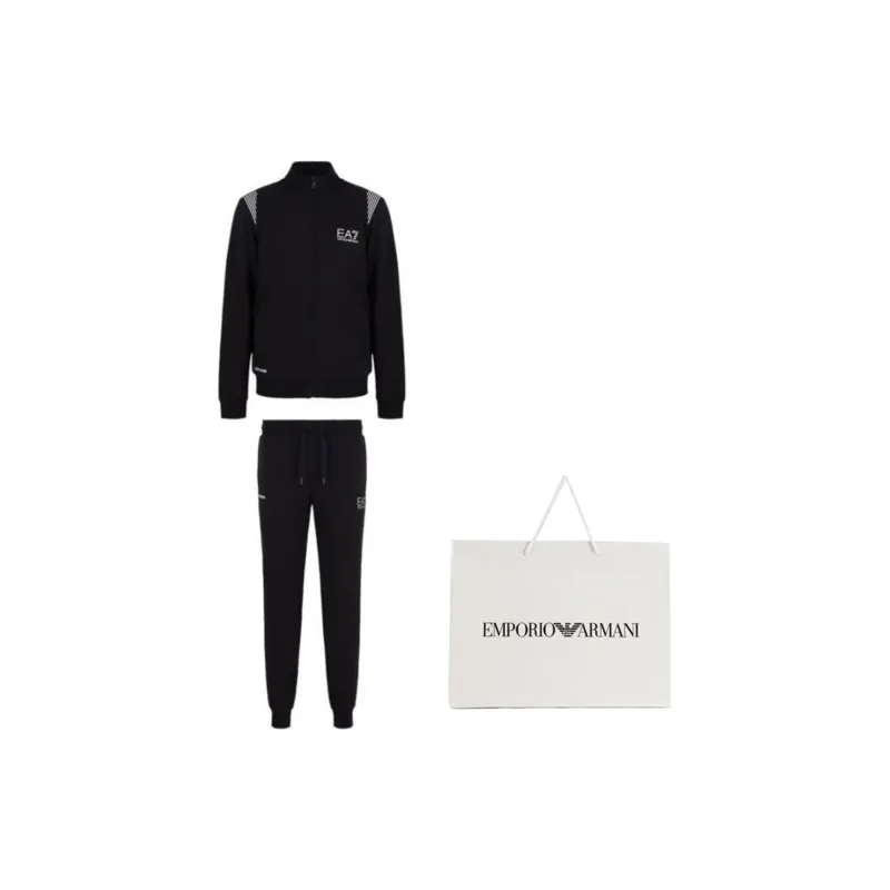 EMPORIO ARMANI Casual Sportswear Men's Black-6