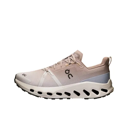 On Cloudsurfer Trail Anti Slip Wear Resistant Low Top Running Shoes Mens Blue Black