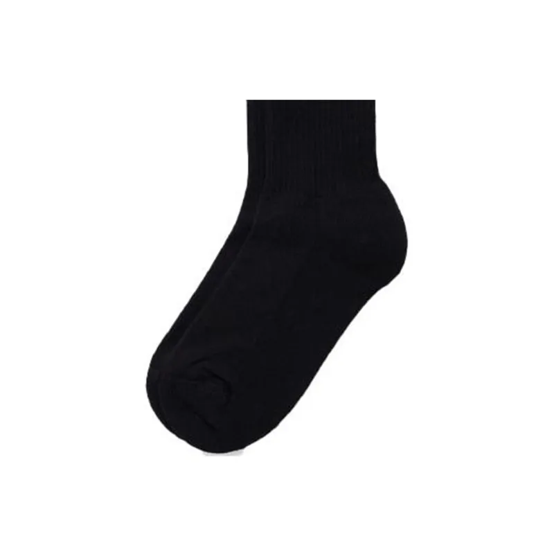 Balenciaga SS23 Knee-High Socks Regular Fit Unisex Black-1