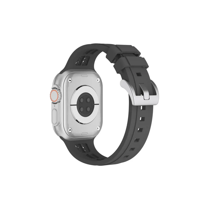 MSSM Watch Band Apple Compatibility Silicone Material-8