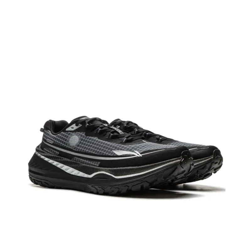 LiNing Di Lu V2 Cushioning Anti Slip And Wear Resistant Rebound Low Top Trail Running Shoes Men's Black-3