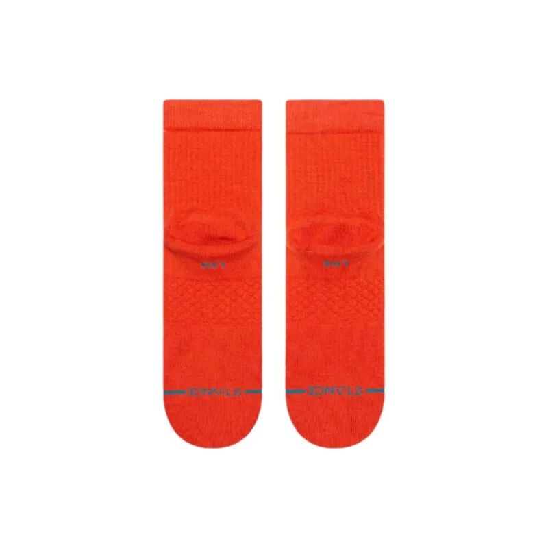Stance Mid Calf Socks Unisex 1 Pack Orange-2