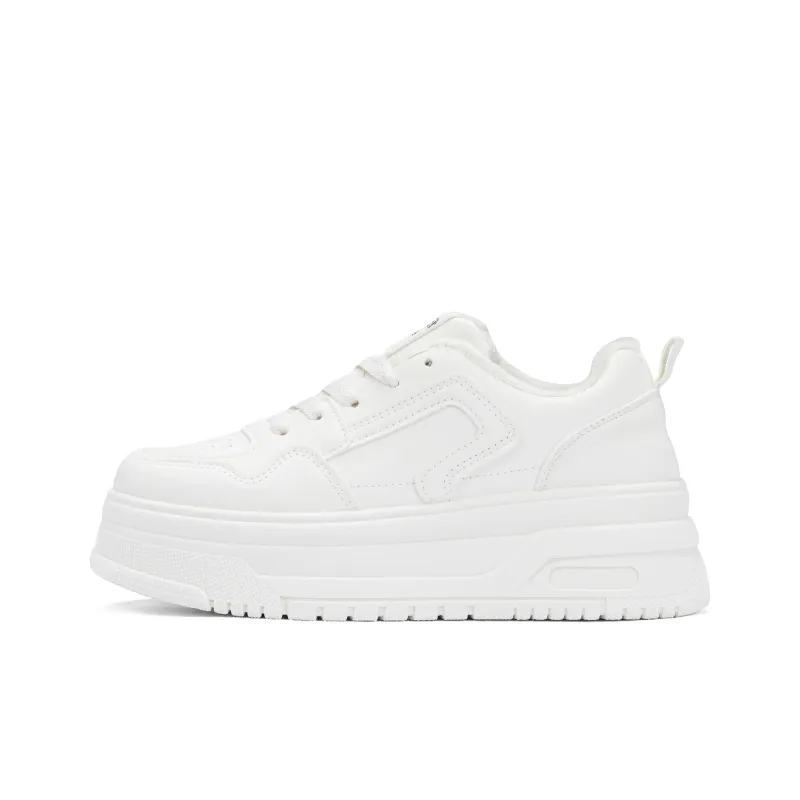 RENBEN Warm Height Increasing Low Top Skateboard Shoes Women's-0