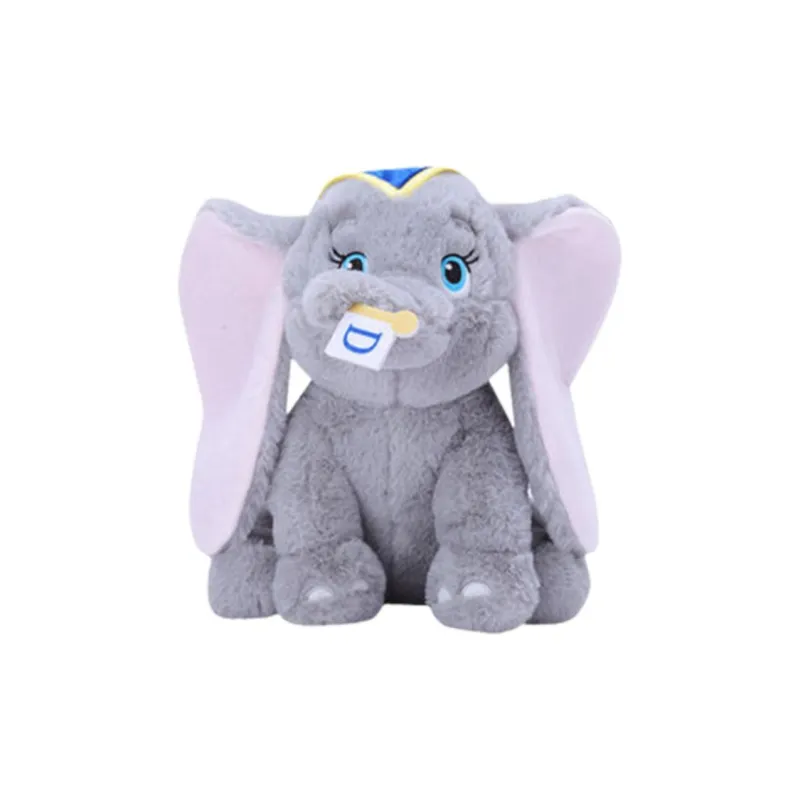 Disney Little Flying Elephant Gray Dolls Plush Doll 26cm Height-0