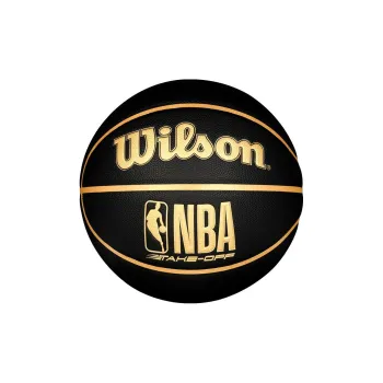 Wilson x NBA PU Polyurethane Basketball NBA Black Gold No. 7/Standard Training Unisex