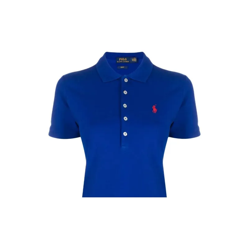 Polo Ralph Lauren Julie Logo embroidered Polo Shirt-4