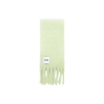 COS Wool Knit Scarves Women's Green