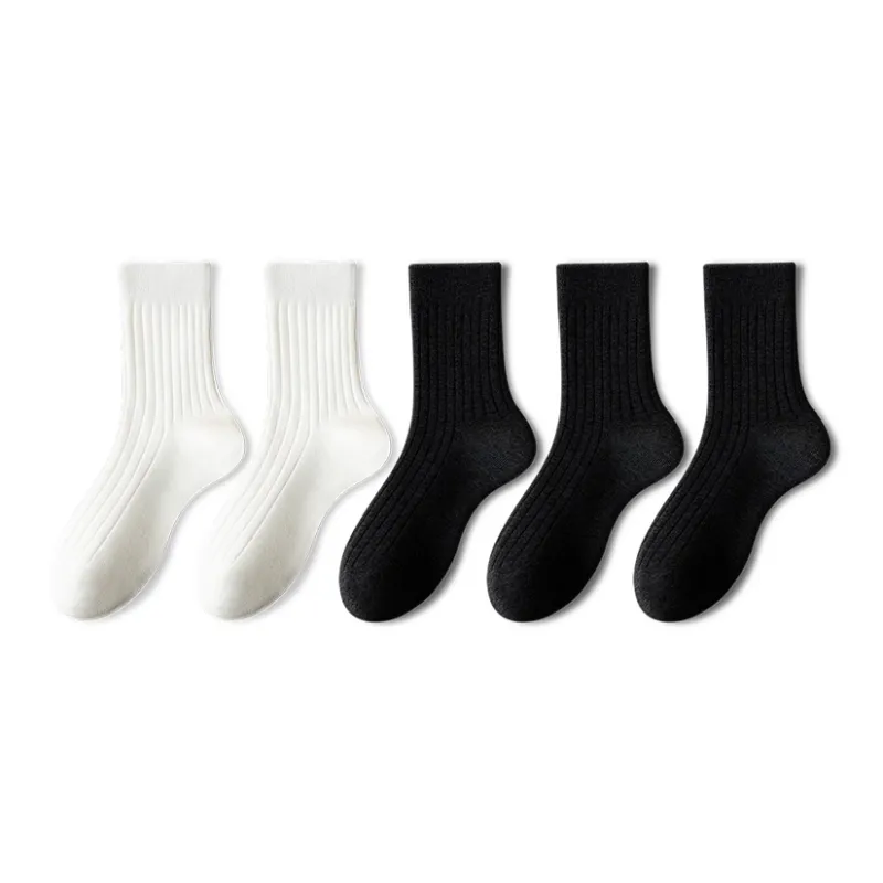 YINSHILIANGPIN Mid Calf Socks Men's 5 Pack-8