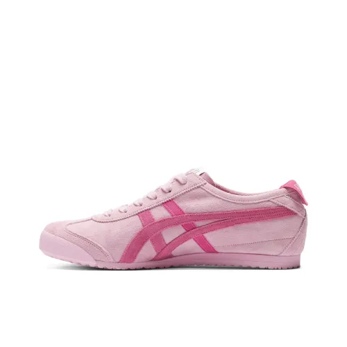 Patou x Onitsuka Tiger MEXICO 66 Anti Slip Wear Resistant Low Top Casual Shoes Unisex Pink