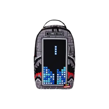 SPRAYGROUND X Tetris Shark Stacker DLXSR Backpack Grey