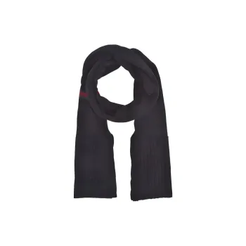 GUCCI Wool Knit Scarves Men's Black