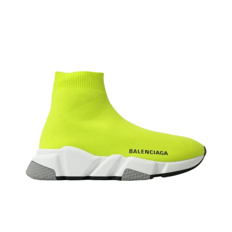 Balenciaga Speed Trainer Lime White Grey Black Women's-1