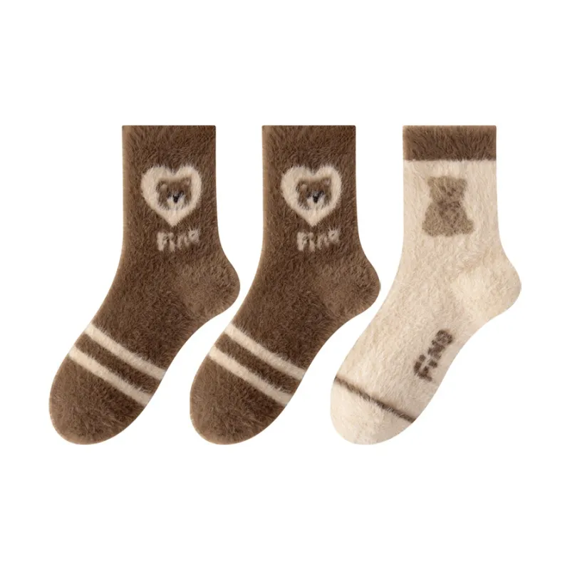 MIIOW Trend Party Series Mid Calf Socks Women's 3 Pack-8