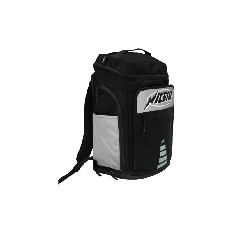 NICEID Polyester Backpack Large Size Unisex Gray-2