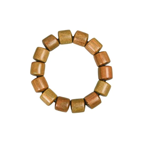Magic Circle Green Sandalwood Wooden Bracelets Unisex