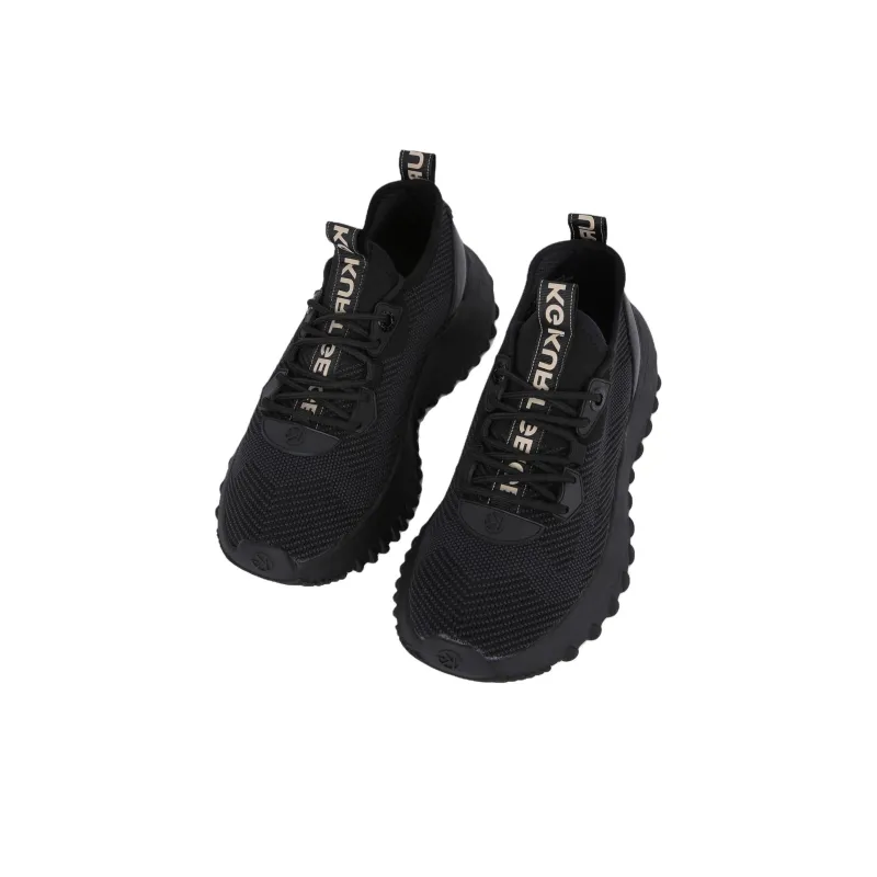 Kurt Geiger London Lowell Knit Low-Top Casual Shoes Women's Black-3