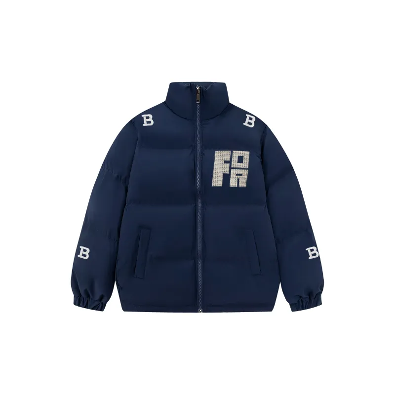 FOASIS Puffer Jacket Unisex Dark Blue-3