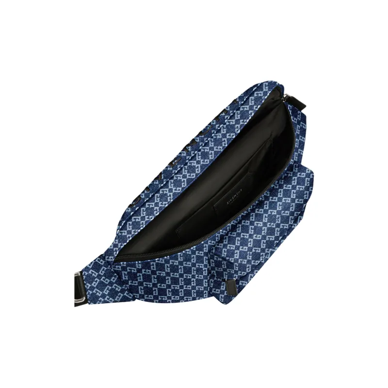 Givenchy Denim Fanny Pack Regular Men's Dark Blue-3