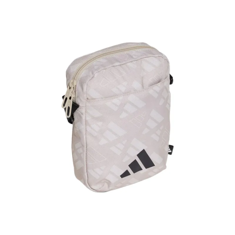 Adidas Polyester One Shoulder Crossbody Clutch Regular Unisex Aluminum Oxide & Black-1