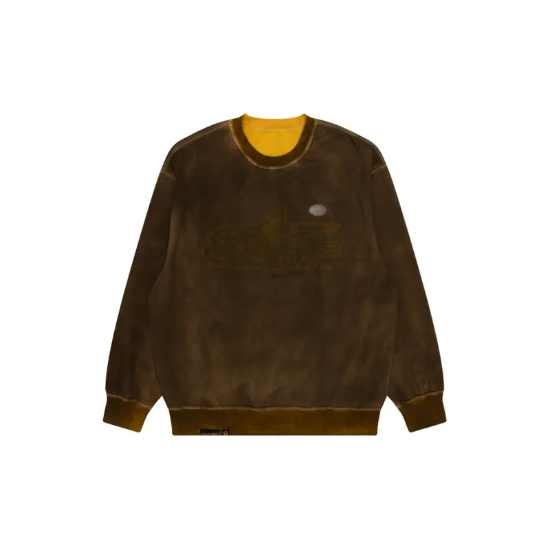 Aape Moonface Logo Wash Sweatshirt-3