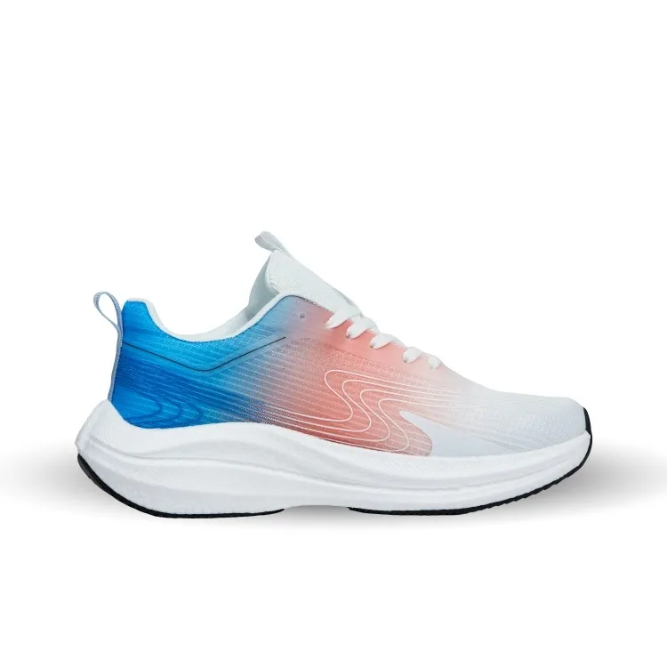 PRETTY SONG Running Shoes Men Low Top Gradient-1