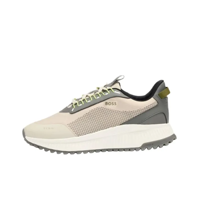 HUGO BOSS Low Top Casual Shoes Men's Beige-0