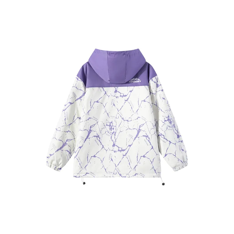 Juden Choi Puffer Jacket Women's Purple-1
