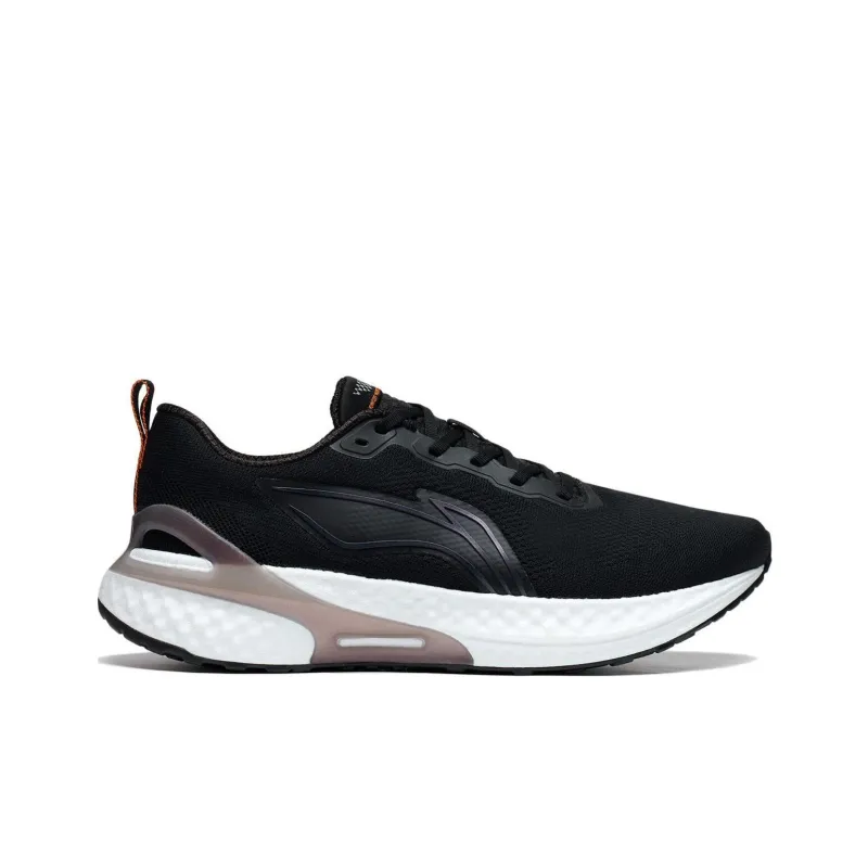 LiNing YueYing Element Breathable Low Top Running Shoes Men's Black-1