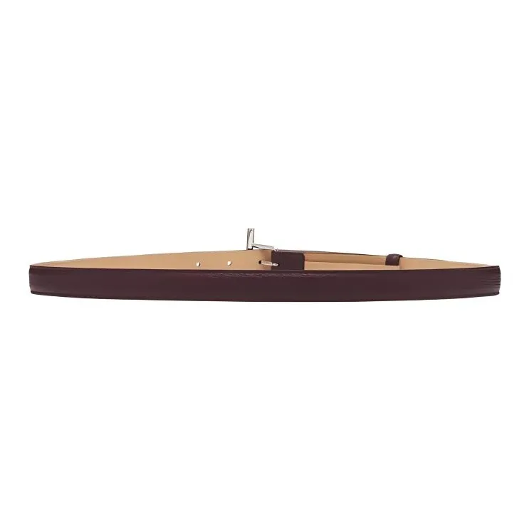 Alexander McQueen T Bar Logo Engraved Belt-1