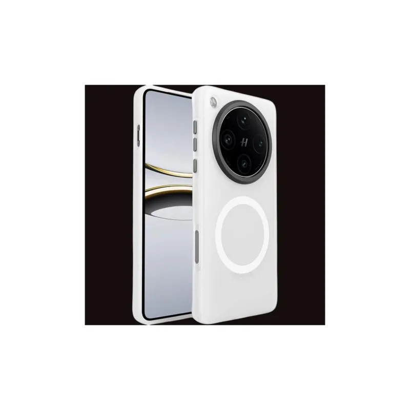 TXBX TPU Material Skin Feel Fully Enclosed Magnetic Hidden Sand Phone Case Compatibility OPPO Find X8 Collection-1