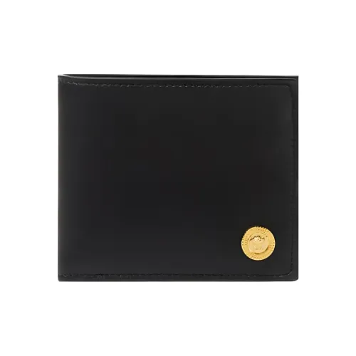 VERSACE Medusa Plaque Bi-Fold Wallet