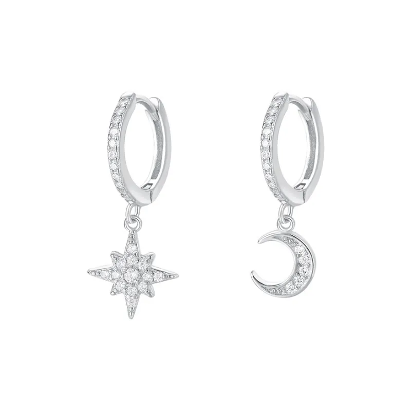 MONI JEWELLERY S925 Silver Earrings Women's-5