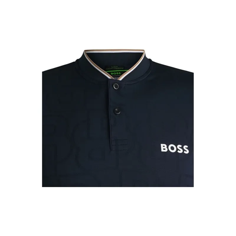 HUGO BOSS FW24 Polo Shirt Men's Navy Blue-4
