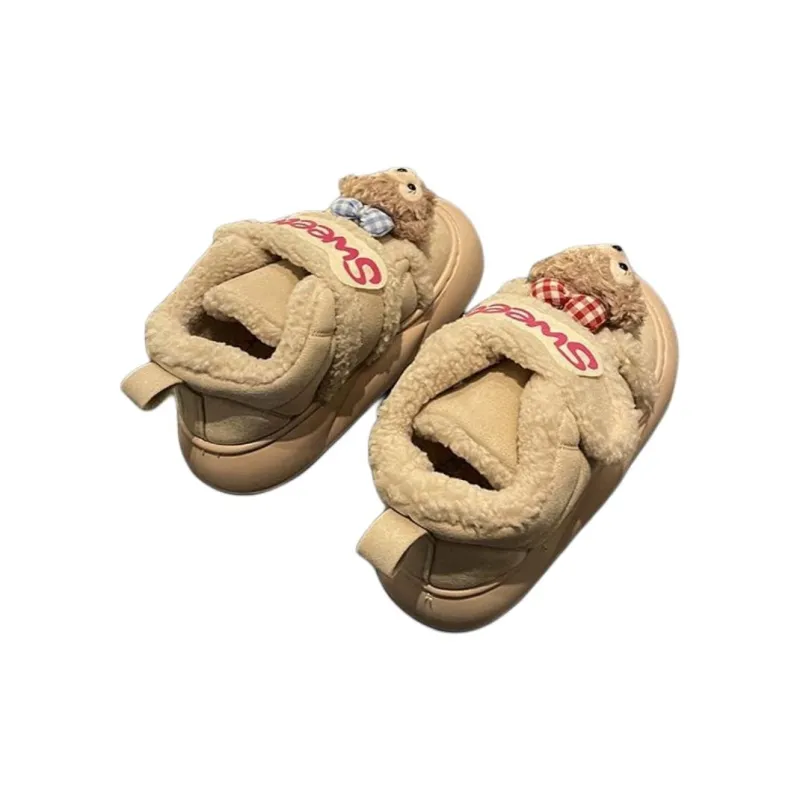 ALPLUME Home Slippers Brown Pink-6