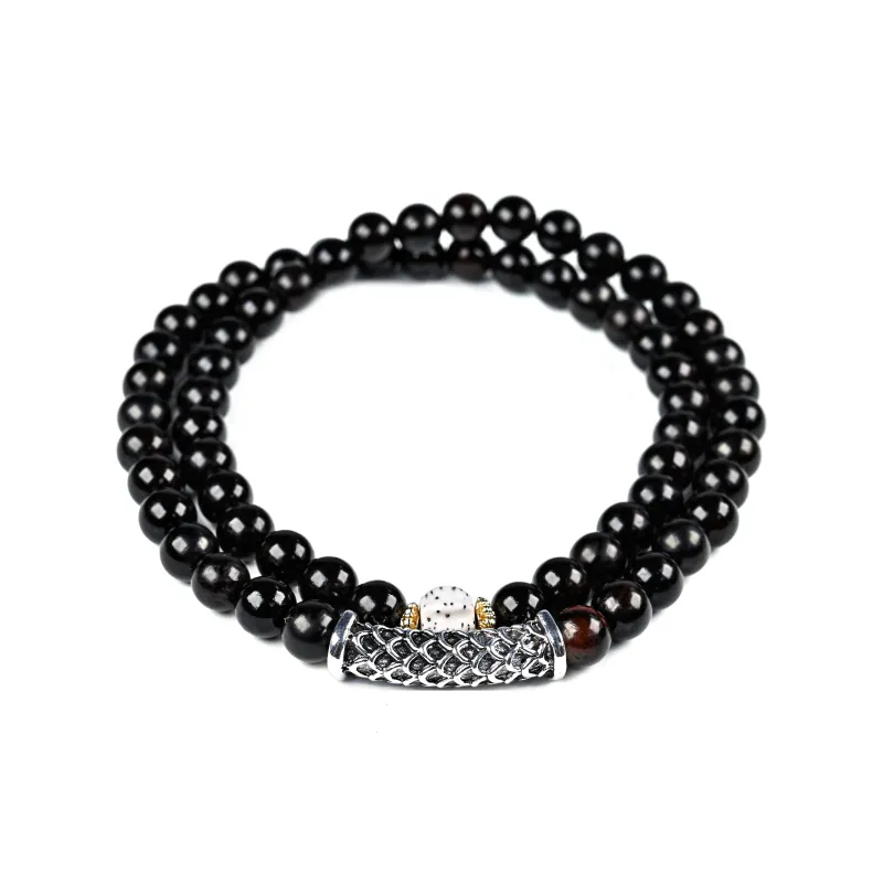 WUDE Ebony Wooden Bracelets Unisex-0