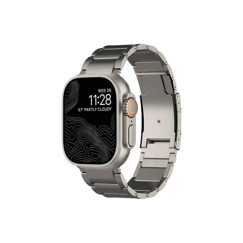 IWabcertoo Apple Compatibility Watch Band Titanium Material-12