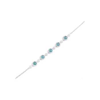 Clear Snow Ice Glutinous Bracelets Women's