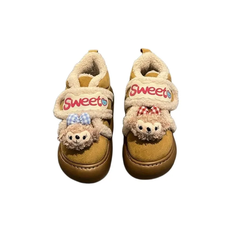 ALPLUME Home Slippers Brown Pink-1